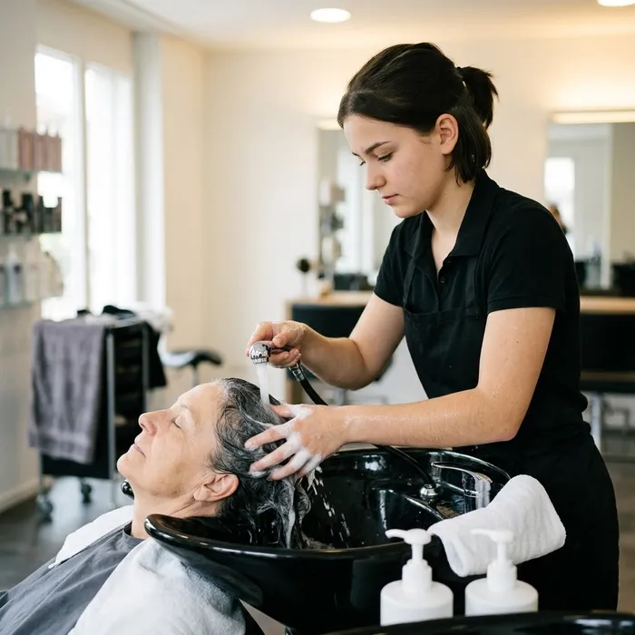 Coiffeur/-euse EBA Haare waschen