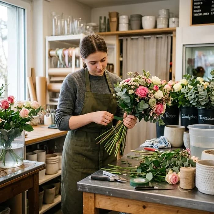 Florist/in EBA Sträusse binden