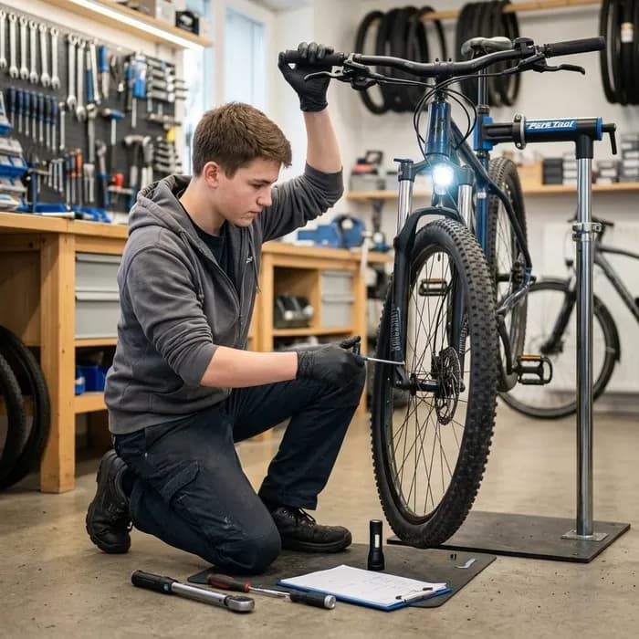 Assistant/e en maintenance des deux-roues AFP Contrôler les freins