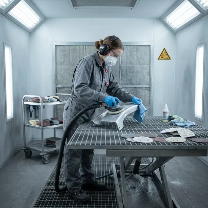 Industrielackierer/in EFZ Oberflächen schleifen