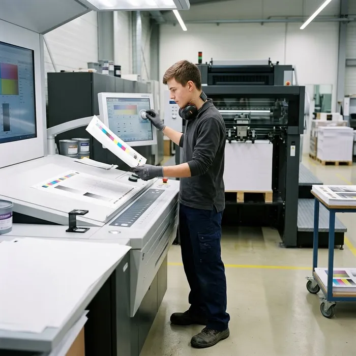 Printmedienpraktiker/in EBA Druckmaschine einrichten