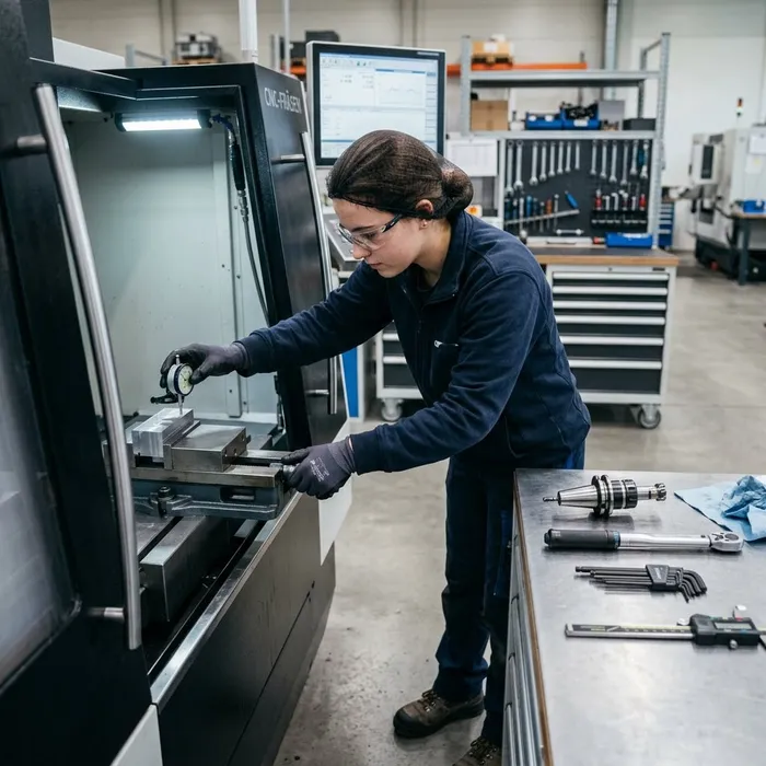 Produktionsmechaniker/in EFZ Maschine einrichten