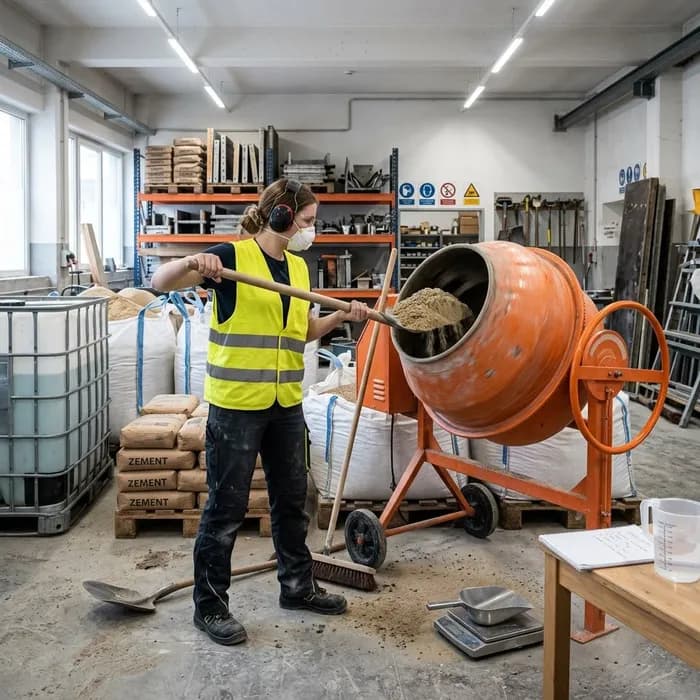 Betonwerker/in EFZ Beton mischen