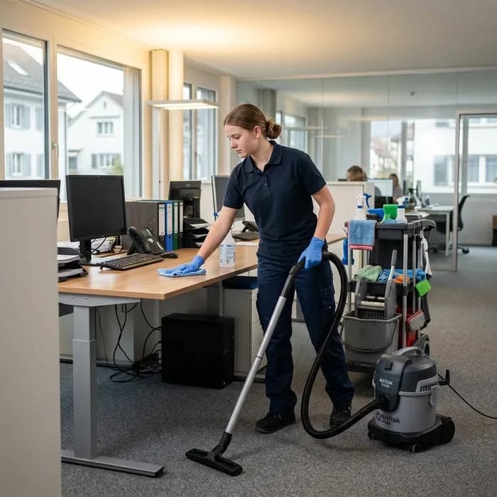 Fachmann/-frau Reinigungstechnik EFZ Büro reinigen